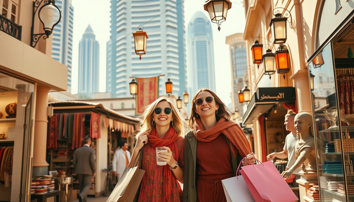 Couples shopping Dubai