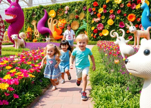 Explore Dubai Miracle Garden with the Kids: A Colorful Day Out