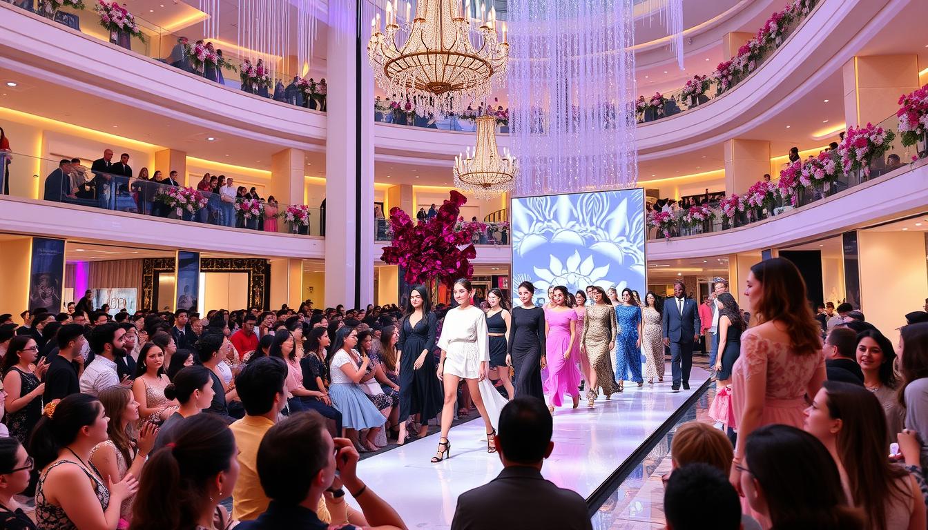 Fashion shows Dubai malls