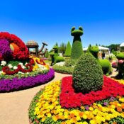 Flower displays for families