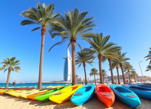 Where to Rent Kayaks at Jumeirah Beach