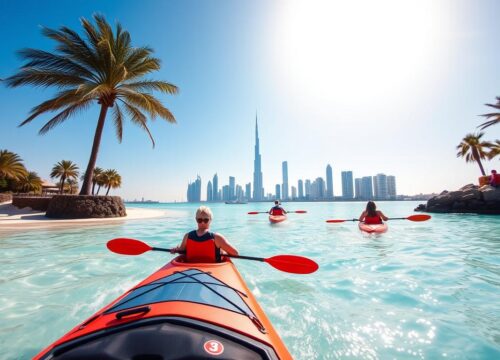 Kayaking Adventures at Jumeirah Beach: A Relaxing Day on the Water