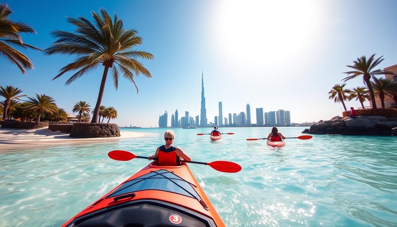 Kayaking Jumeirah Beach