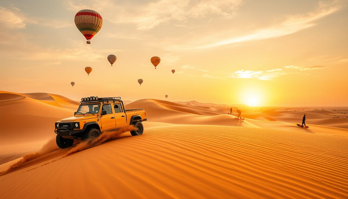 Adventure-packed desert tours Dubai