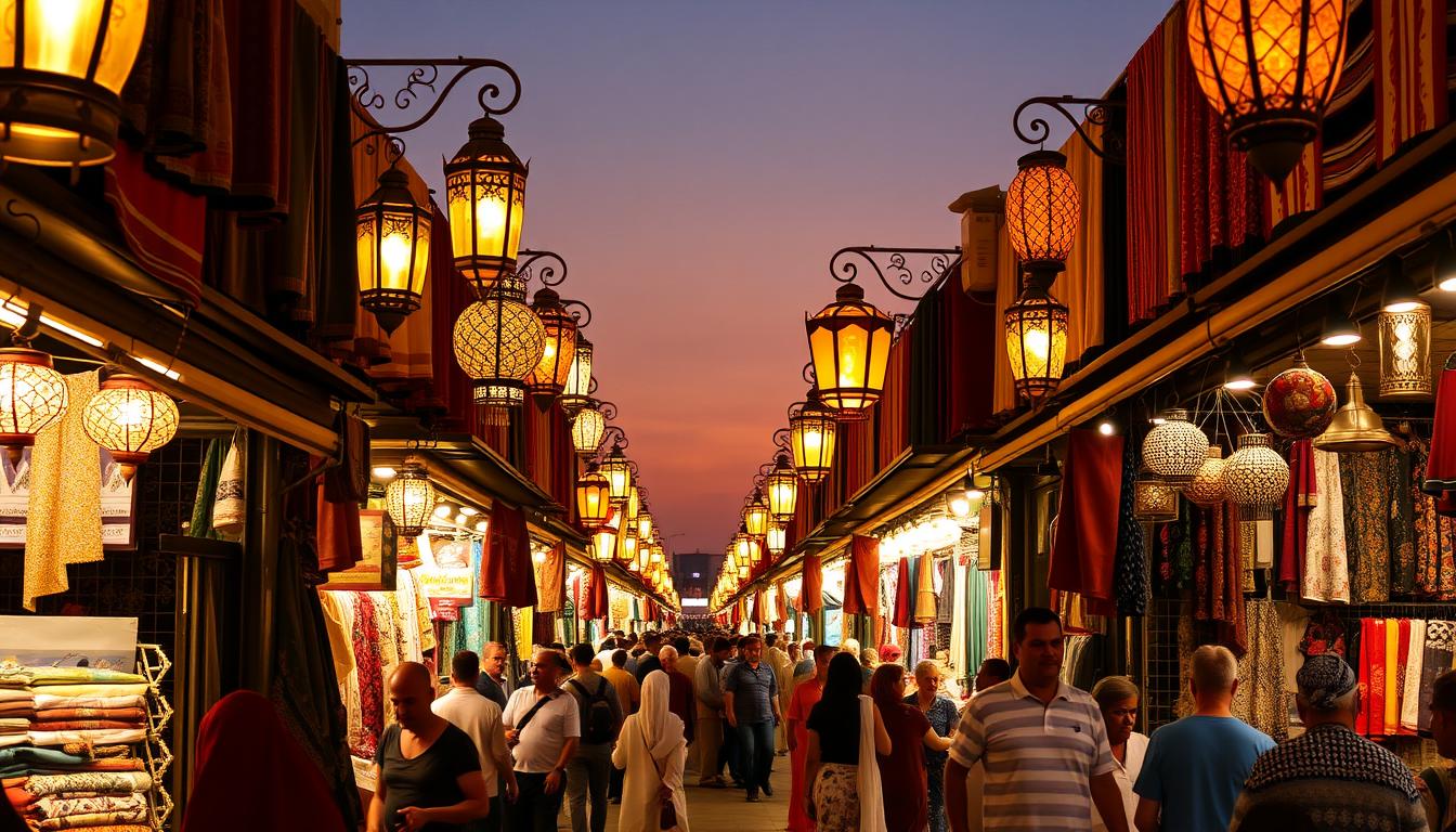 Best time to visit Dubai souks