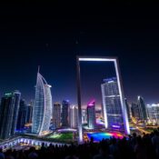 Dubai Frame night visit