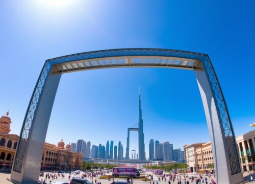 The Dubai Frame: Where Old Dubai Meets New