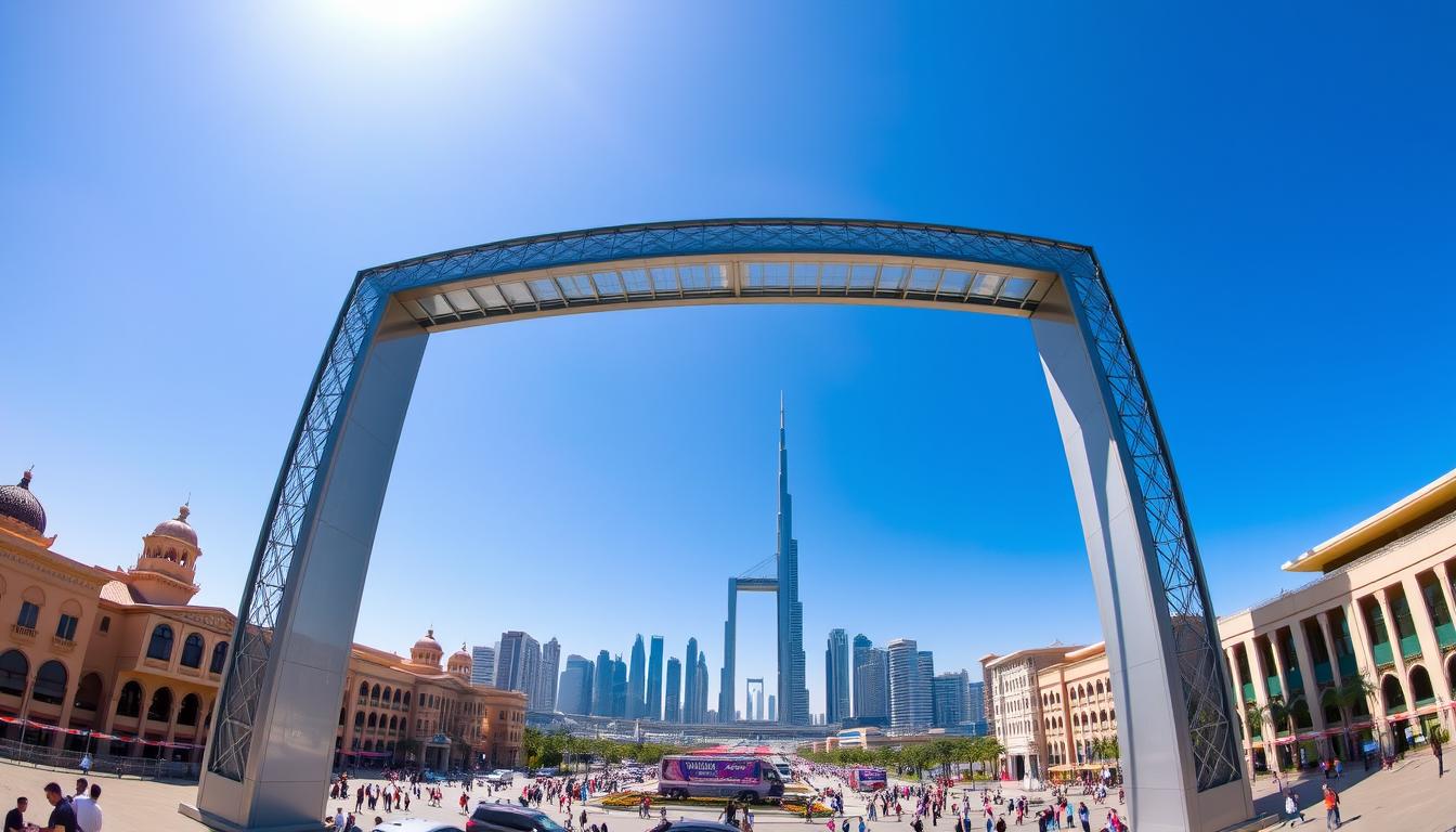 Dubai Frame view