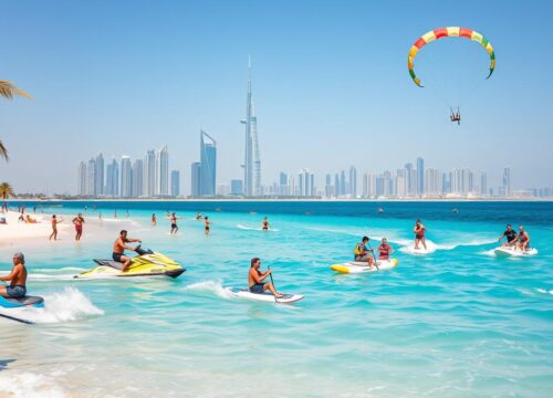 Watersports Dubai, adventure water activities Dubai, Dubai beach sports