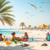 Eco-friendly beach trips Dubai