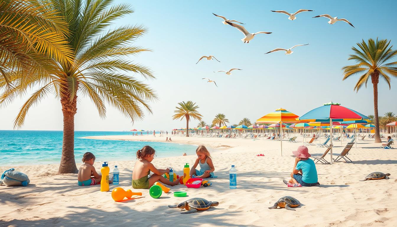 Eco-friendly beach trips Dubai