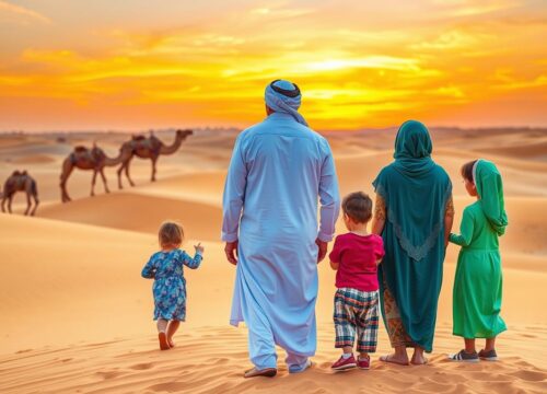 Educational Experiences for Families on a Private Desert Safari in Dubai