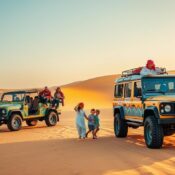 Family desert safari Dubai