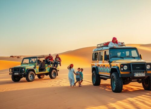 Enjoy a Private Family Desert Safari in Dubai: Fun for All Ages