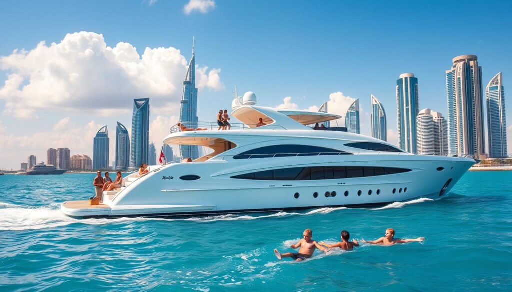 Family yacht charters Dubai