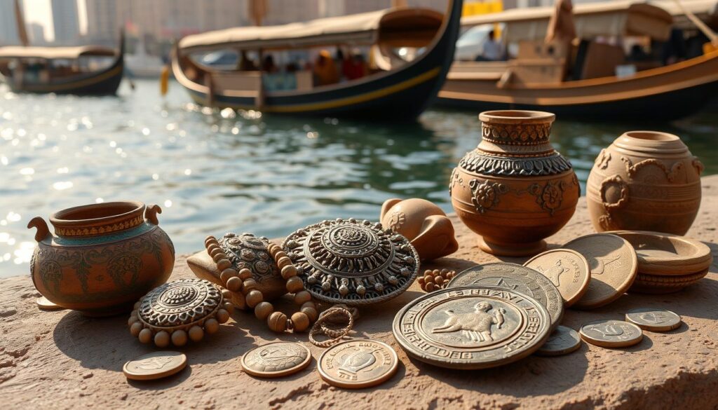 Historical artifacts Dubai Creek