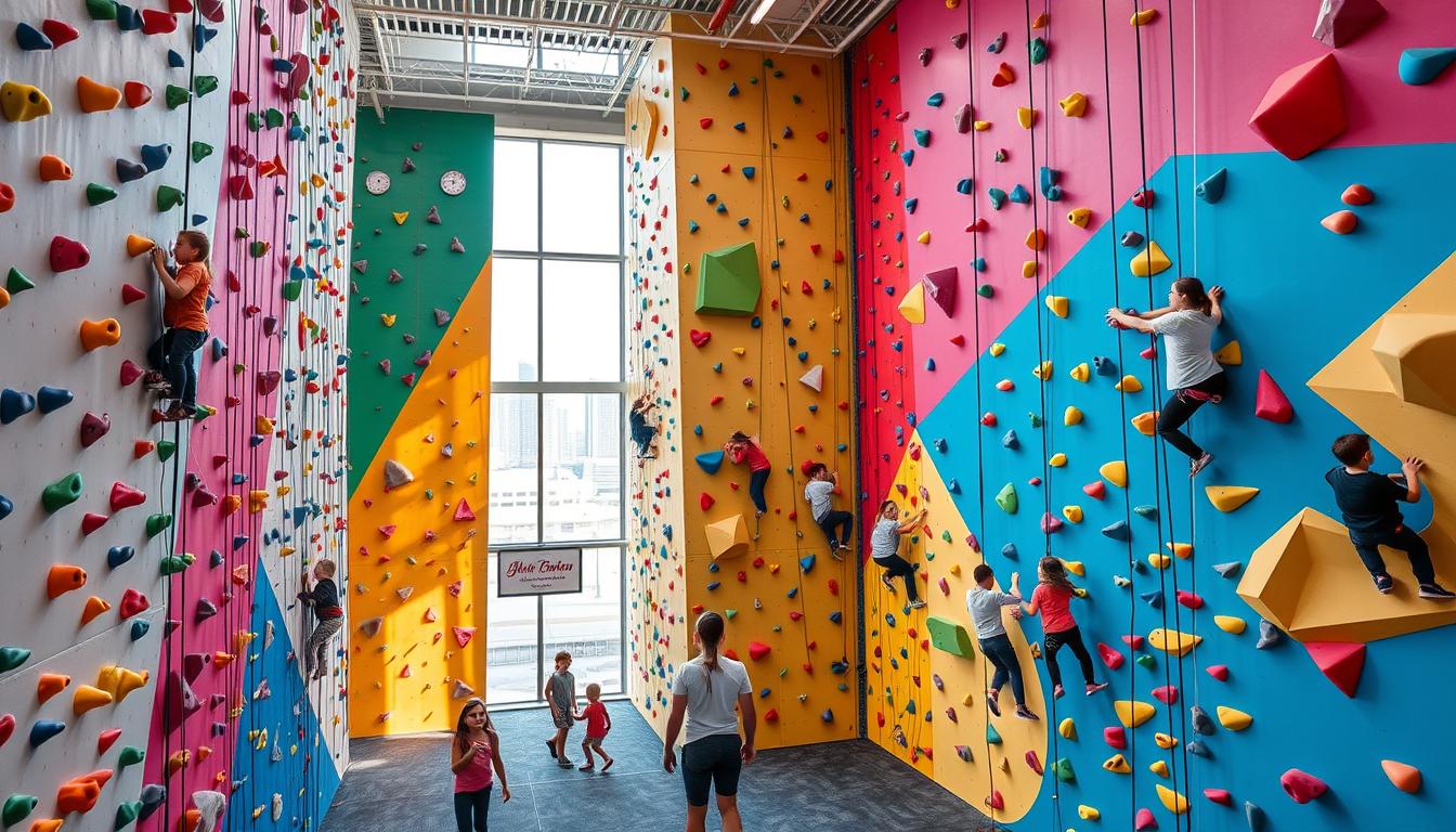 Indoor climbing walls Dubai