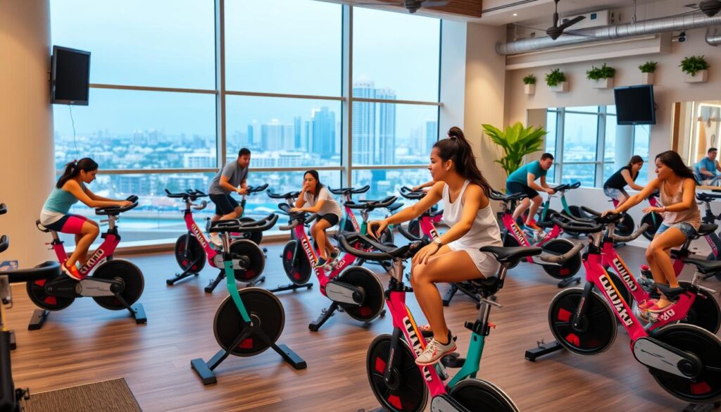 Indoor cycling studios Dubai