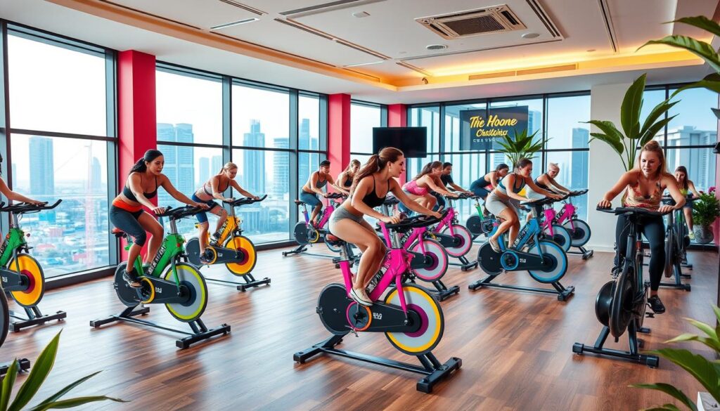 Indoor cycling studios Dubai