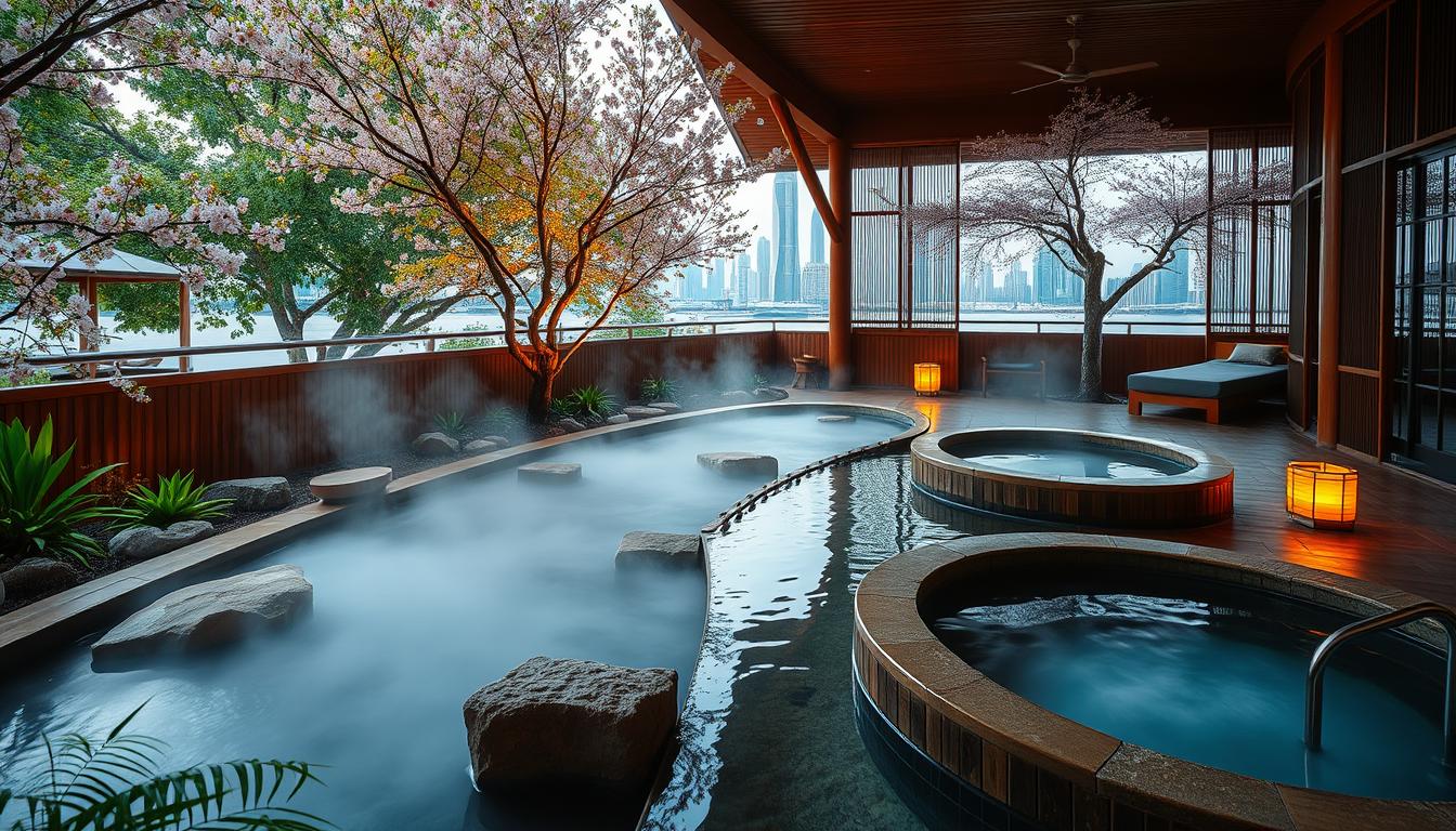 Japanese onsen spa Dubai