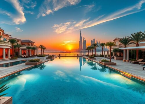 Luxury villas Dubai, private pool villas Dubai, Dubai exclusive stays