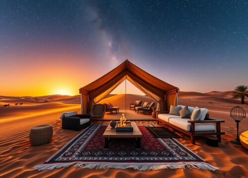 Experience Glamping at Dubai’s Finest Luxury Tented Camps