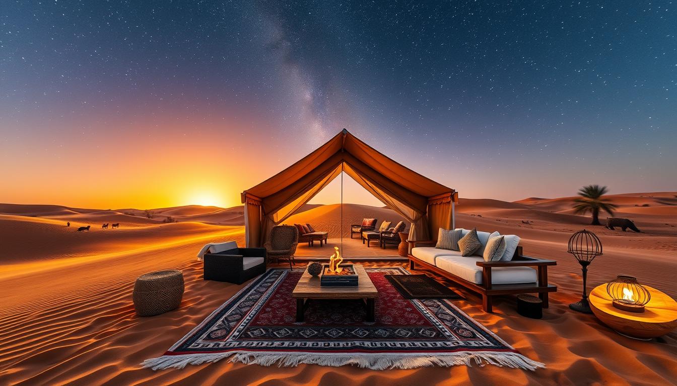 Luxury tented camps Dubai