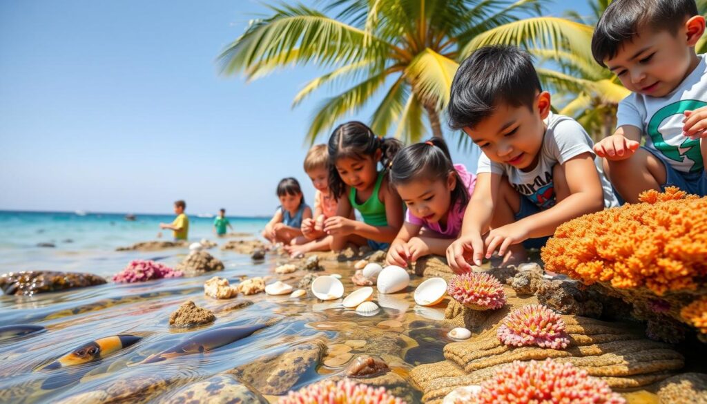 Marine life education Dubai beaches