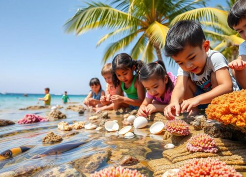 Educational Marine Life Activities for Kids at Dubai’s Beaches