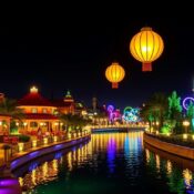 Nighttime events Riverland Dubai