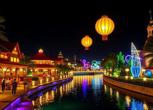 Nighttime Events at Riverland Dubai: A Magical Family Experience