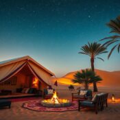 Private family camping Dubai