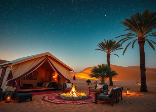 Private Family Camping in the Dubai Desert: Luxury and Adventure Combined