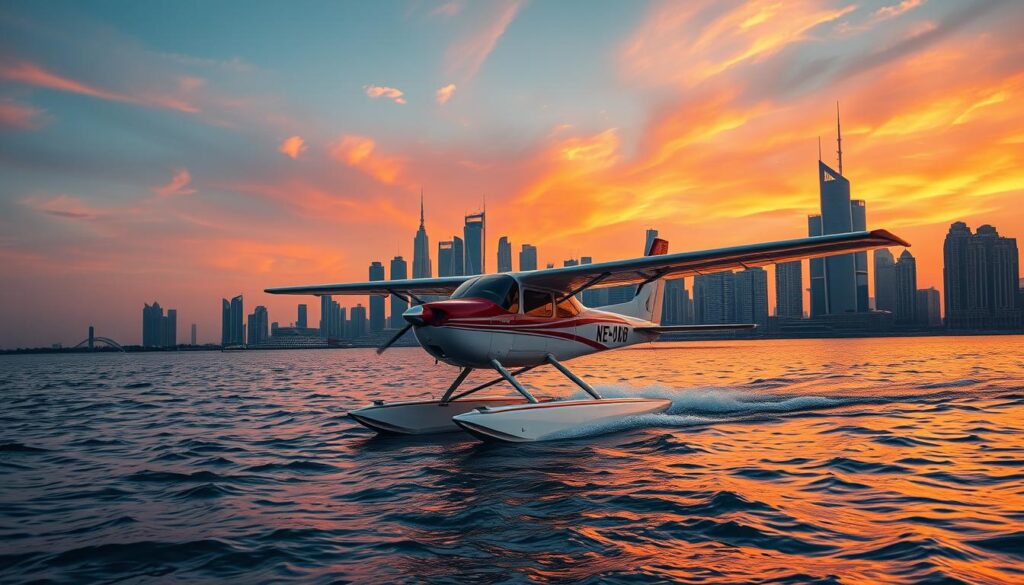 Private sunset seaplane Dubai