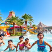 Summer activities theme parks Dubai