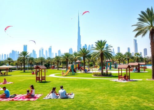 Family parks Dubai, picnic spots Dubai, kid-friendly Dubai parks