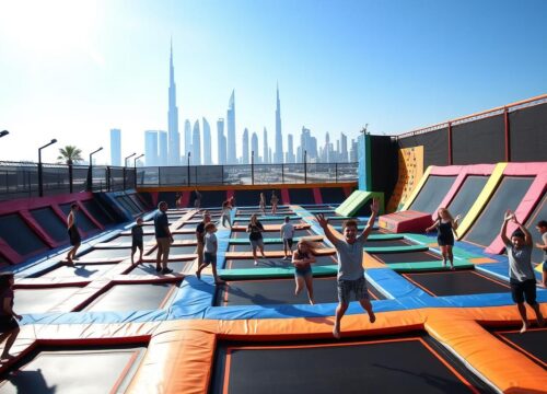 Bounce into Fun: The Best Trampoline Parks in Dubai for Families