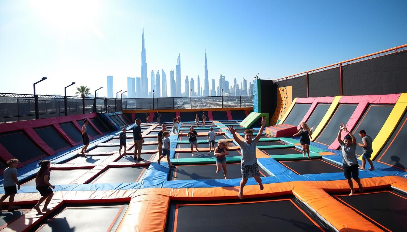 Trampoline parks Dubai