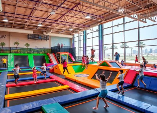 Bounce into Fun: The Best Trampoline Parks in Dubai for Families