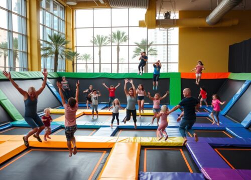 Bounce into Fun: The Best Trampoline Parks for Adventurous Families in Dubai