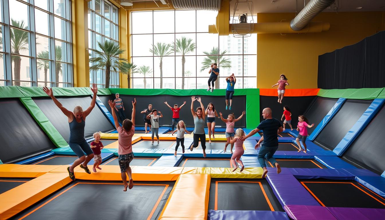 Trampoline parks Dubai