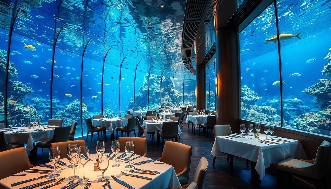 Underwater restaurants Dubai