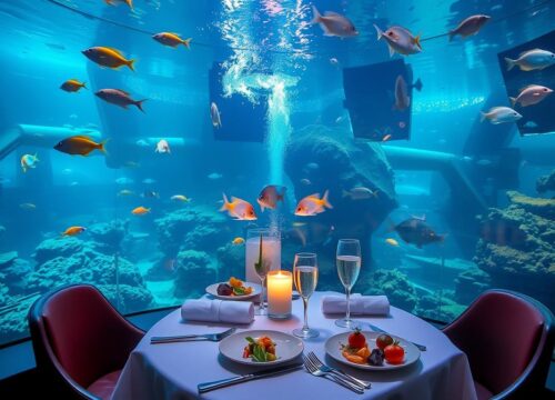 Dining Experiences at Dubai Aquarium: A Meal with a View