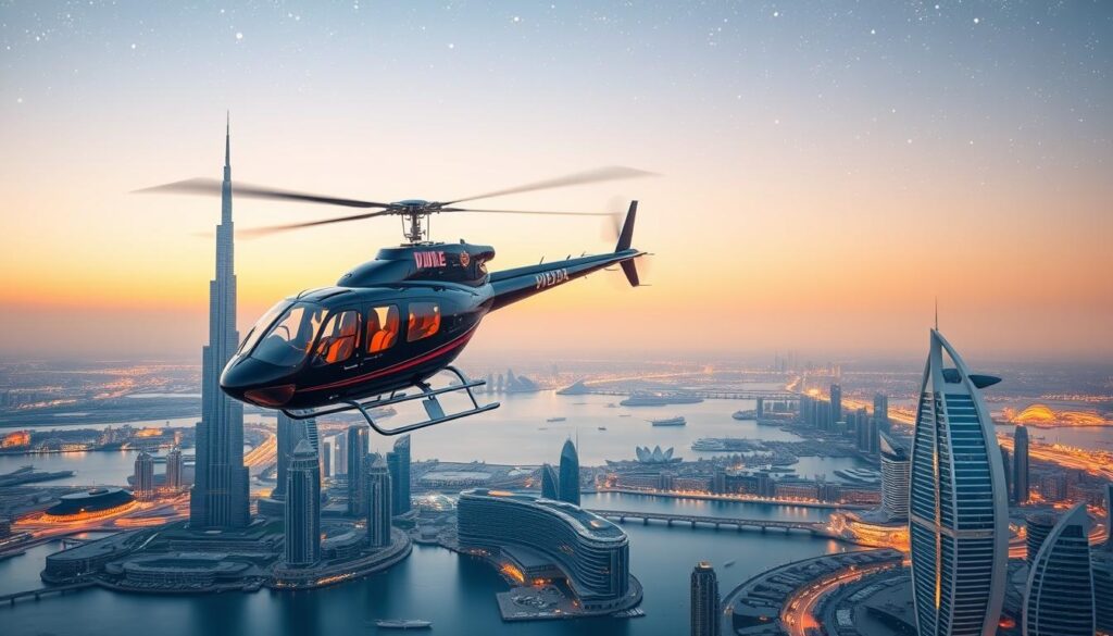 VIP date night helicopter Dubai