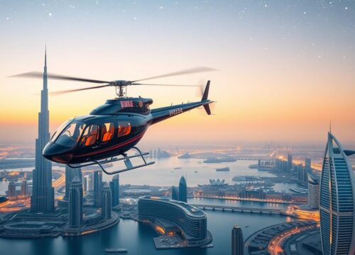 VIP Date Night: A Helicopter Tour Over Dubai’s Beautiful Skyline