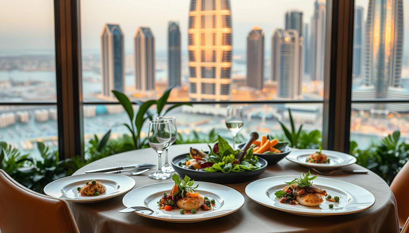 Vegan fine dining Dubai