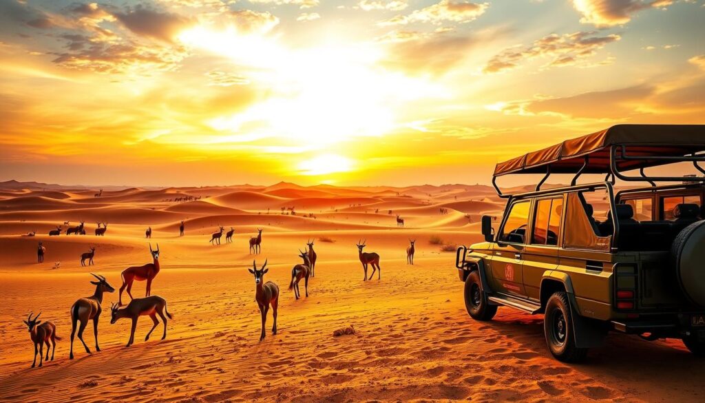 Wildlife spotting private safari Dubai