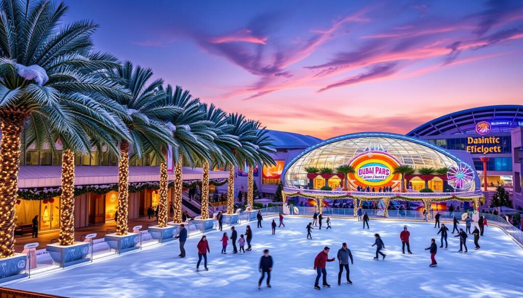 Winter wonderland Dubai Parks