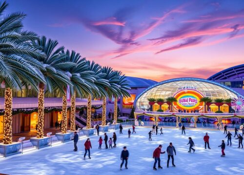 Experience a Winter Wonderland at Dubai Parks and Resorts