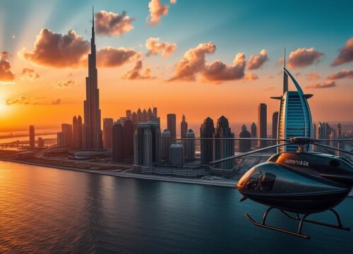 Enjoy Extended Aerial Sightseeing with Dubai’s 45-Minute Helicopter Tour